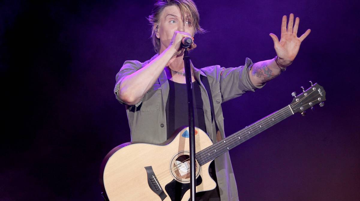 Rio de Janeiro - 29/09/2019 -  GOO GOO DOLLS durante show no Palco Mundo do Rock In Rio 2019. Foto: Luciano Belford/Agencia O Dia