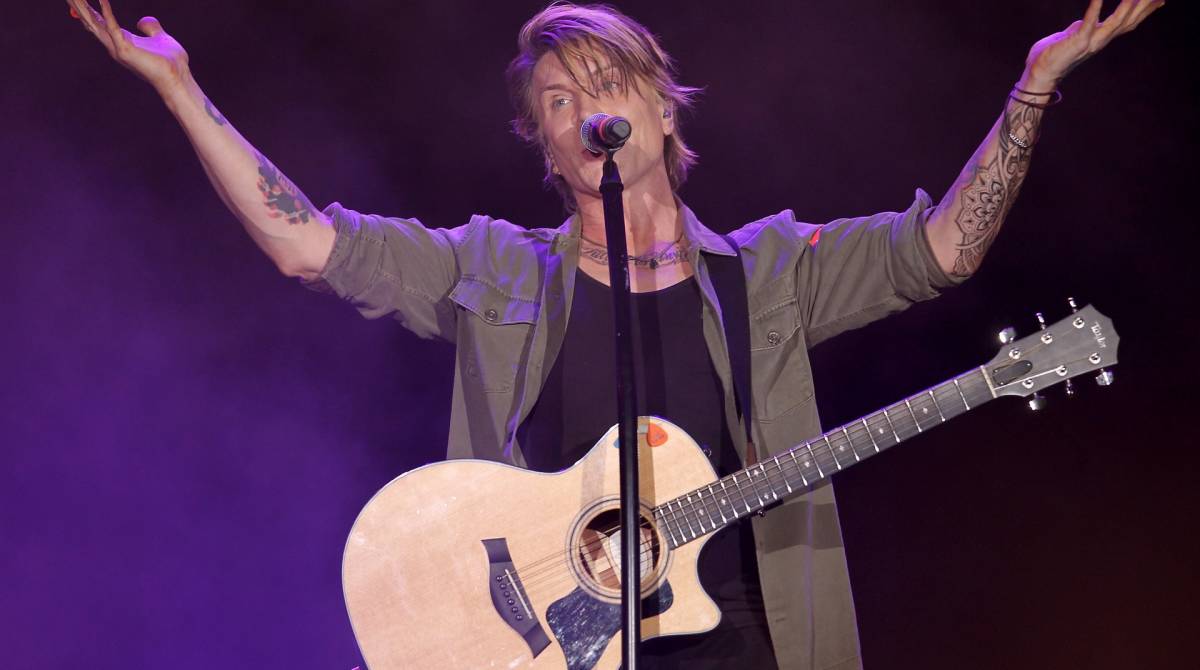 Rio de Janeiro - 29/09/2019 -  GOO GOO DOLLS durante show no Palco Mundo do Rock In Rio 2019. Foto: Luciano Belford/Agencia O Dia