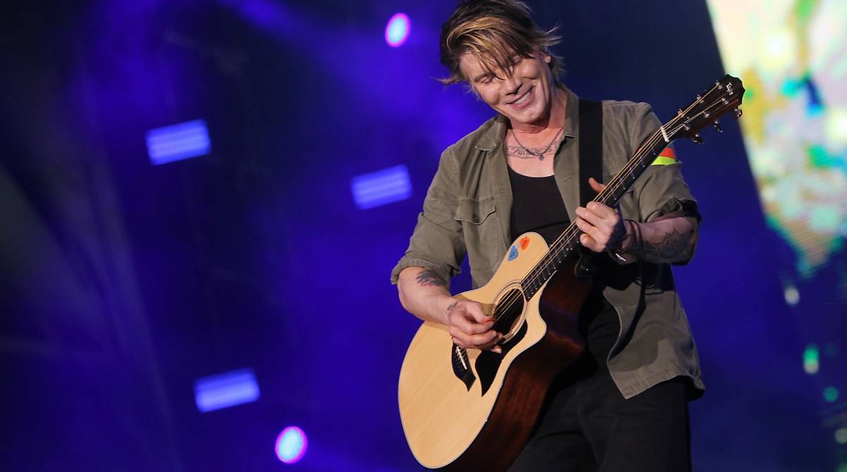 Rio de Janeiro - 29/09/2019 -  GOO GOO DOLLS durante show no Palco Mundo do Rock In Rio 2019. Foto: Luciano Belford/Agencia O Dia