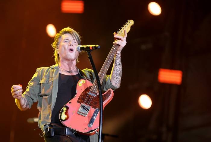 Rio de Janeiro - 29/09/2019 - GOO GOO DOLLS durante show no Palco Mundo do Rock In Rio 2019. Foto: Luciano Belford/Agencia O Dia - Luciano Belford/Agência O Dia