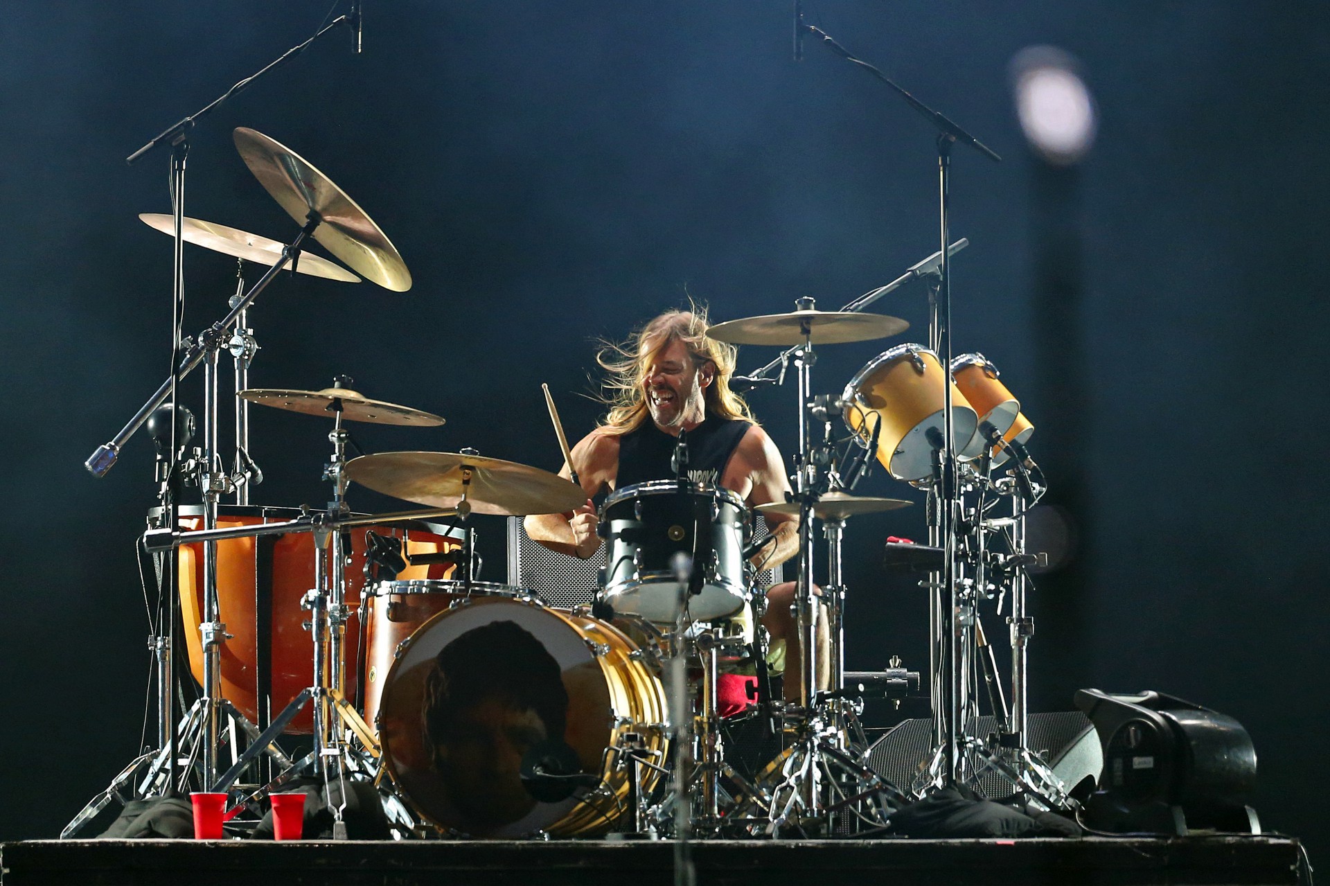 28 09 2019 - Rock in Rio - Palco Mundo  com a banda Foo Fighters. Foto: Daniel Castelo Branco / Agencia O Dia - Daniel Castelo Branco