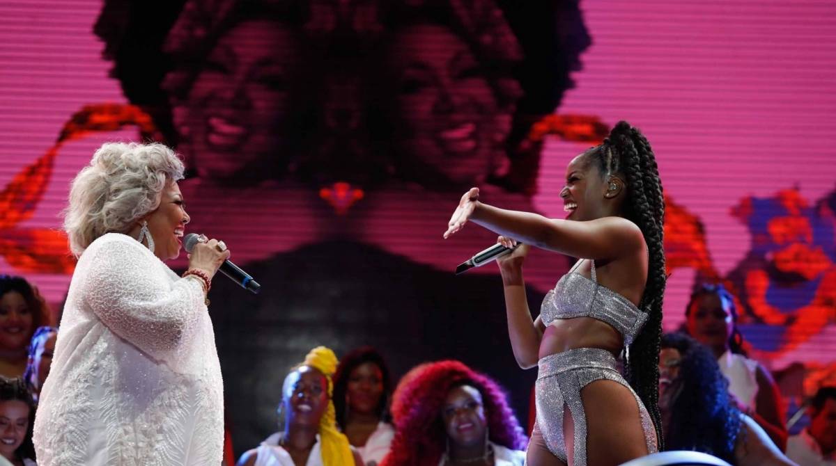 Rio, 29/09/2019, Rock in Rio show de Iza e Alcione, Foto de Gilvan de Souza / Agencia O Dia