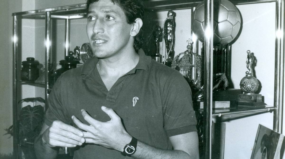 Romerito, jogador de futebol. Periodos julho de 1984 mar&ccedil;o de 1989.