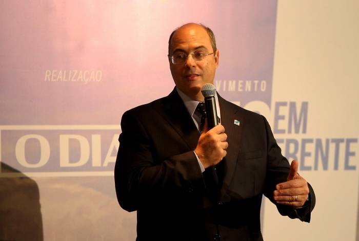 Witzel esteve em evento na Fecom&eacute;rcio nesta segunda