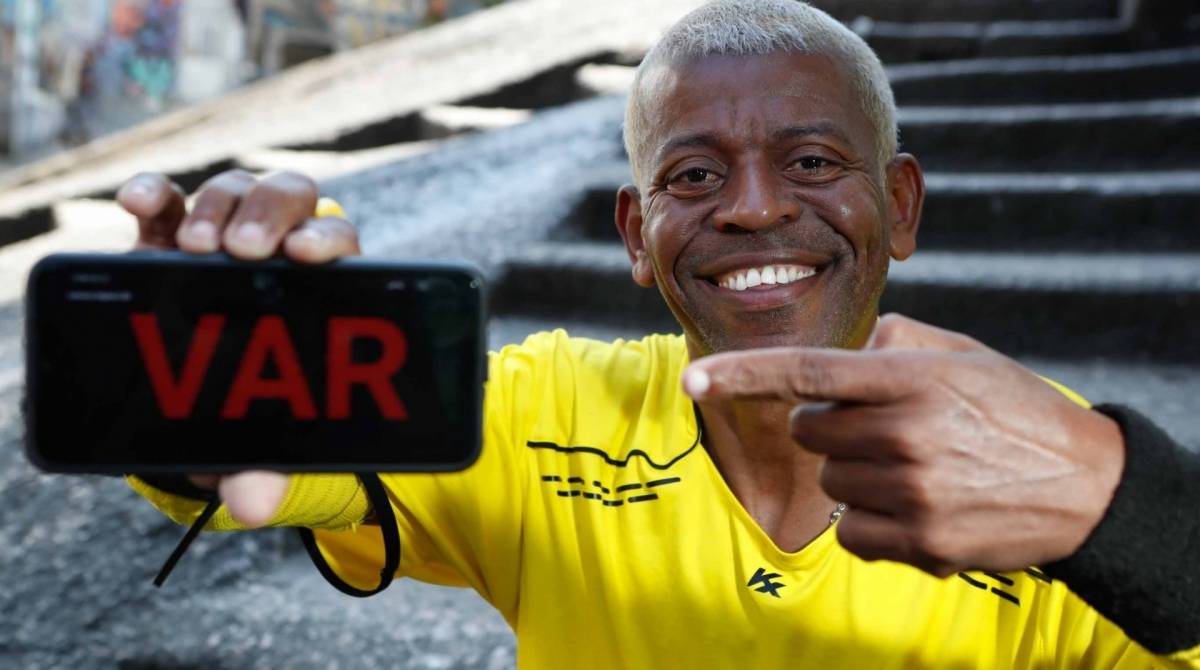 Rio, 03/10/2019, Especxial com Joinha, o arbitro do VAR, foto de Gi;van de Souza / Agencia O Dia