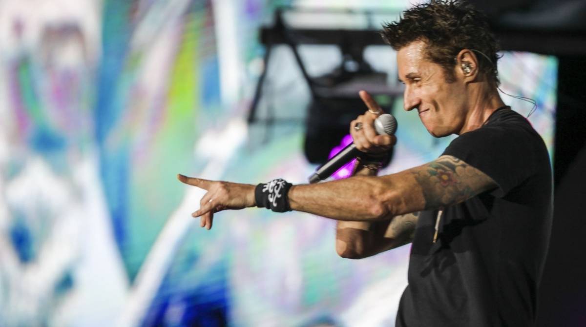 Rio, 03/10/2019 - Rock In Rio 2019, Quarto dia do festival. Palco Mundo. Na foto. Show do Capital Inicial. Parque Olimpico da Barra da Tijuca, Zona este do Rio. Foto: Ricardo Cassiano/Agencia O Dia