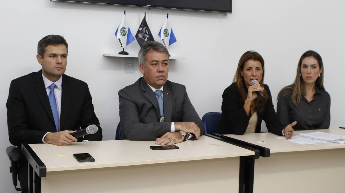 Polícia Civil e Ministério Público comandaram toda a operação - Reginaldo Pimenta