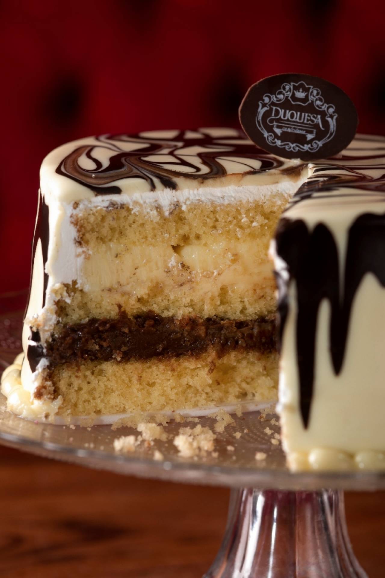 As tortas são sucesso no cardápio da confeitaria 