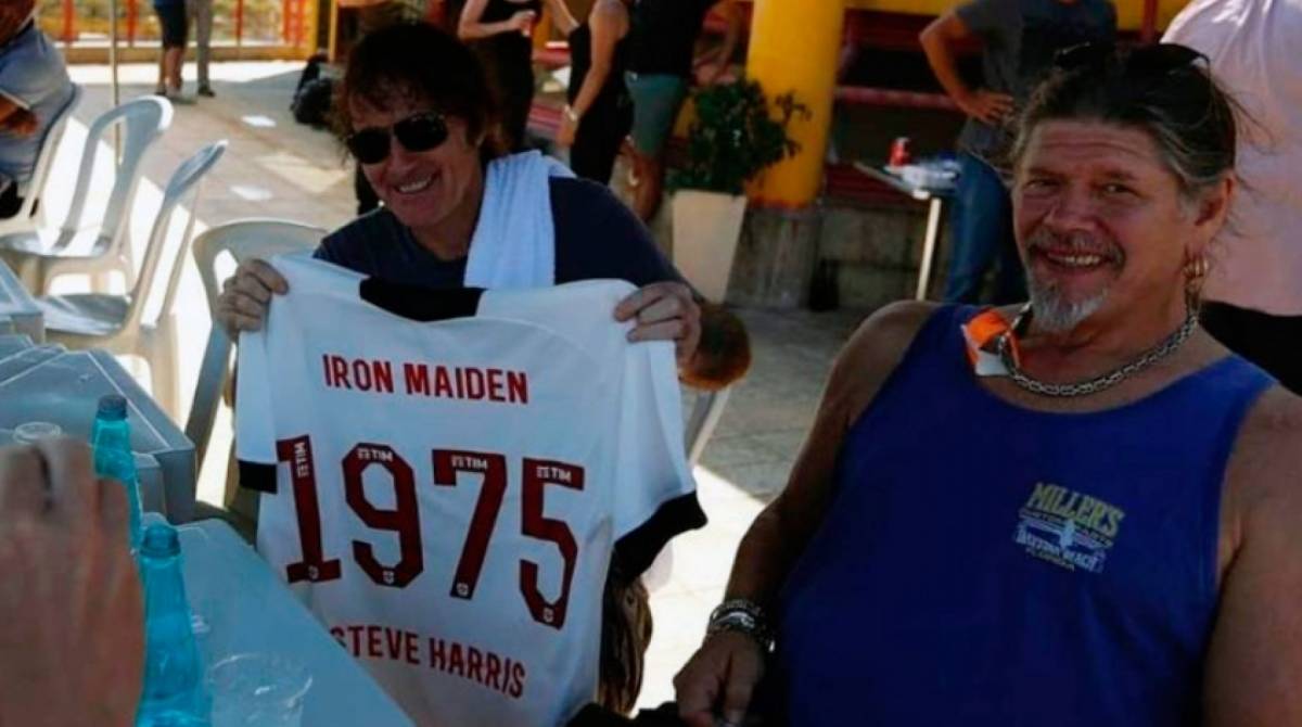 Steve Harris, do Iron Maiden, estarÃ¡ no Palco Mundo do Rock in Rio por volta de 21h -  Rafael Ribeiro / Vasco