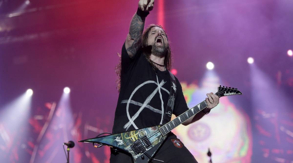 Sepultura no Palco Mundo: banda tamb&eacute;m fez homenagem a roqueiro morto em junho