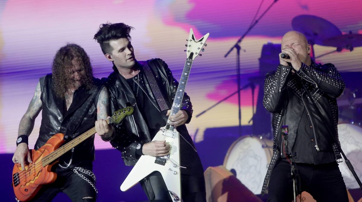 Rio de Janeiro - 04/10/2019 -  HELLOWEEN durante show no Palco Mundo do Rock In Rio 2019. Foto: Luciano Belford/Agencia O Dia