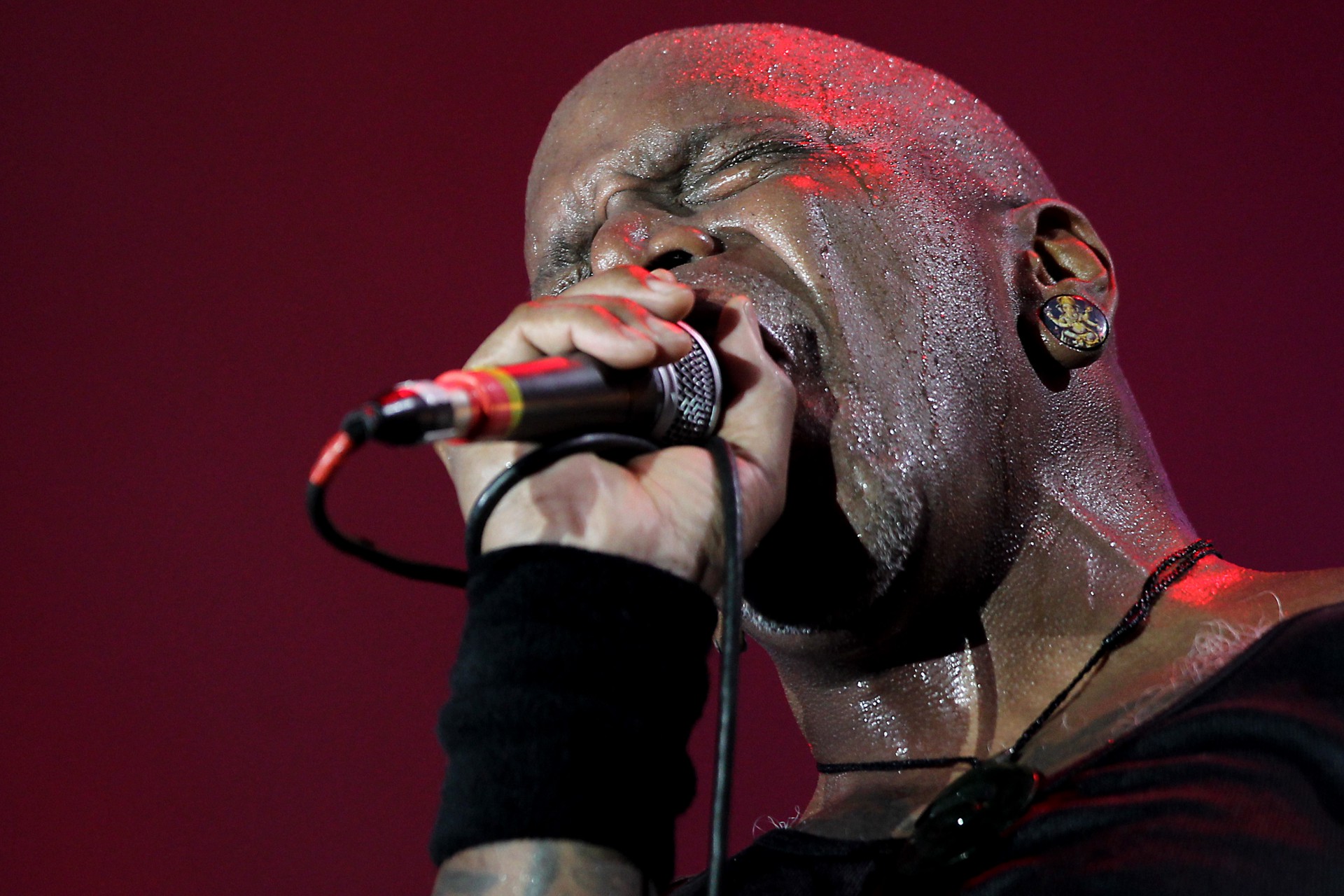 Rio de Janeiro - 04/10/2019 - Sepultura durante show no Palco Mundo do Rock In Rio 2019. Foto: Luciano Belford/Agencia O Dia - Luciano Belford/Agência O Dia