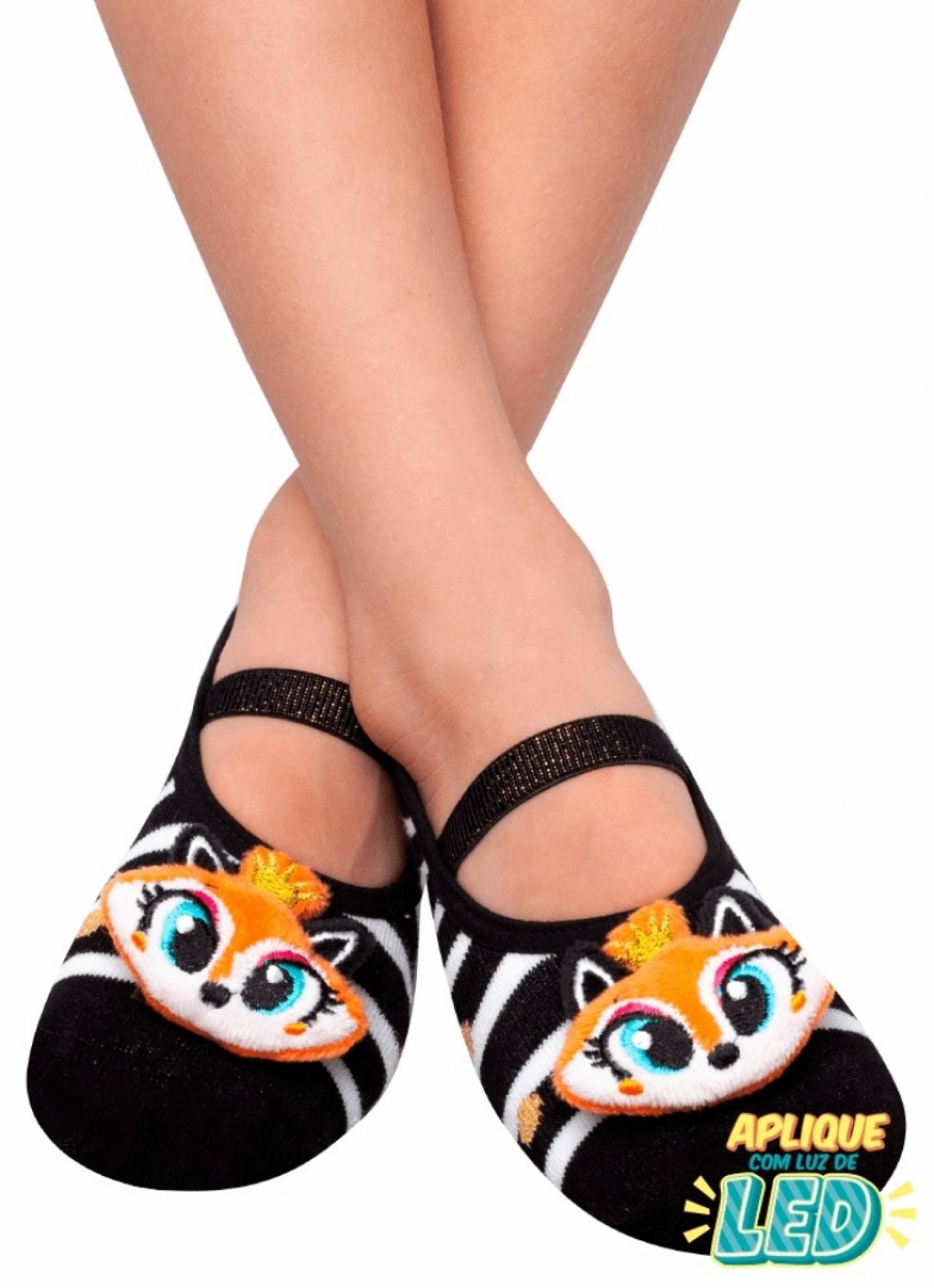 As meias agora têm luz de led