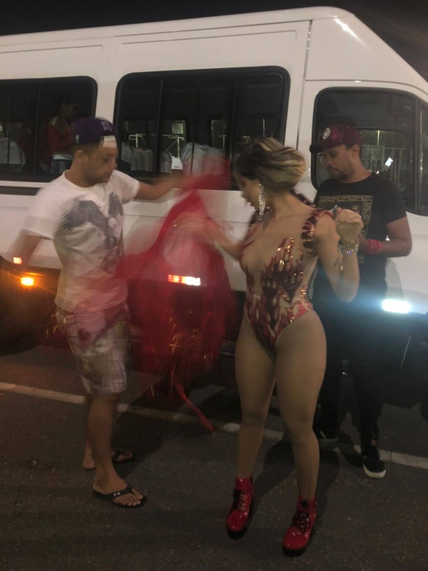Lexa chega ao Rock in Rio - Foto do leitor
