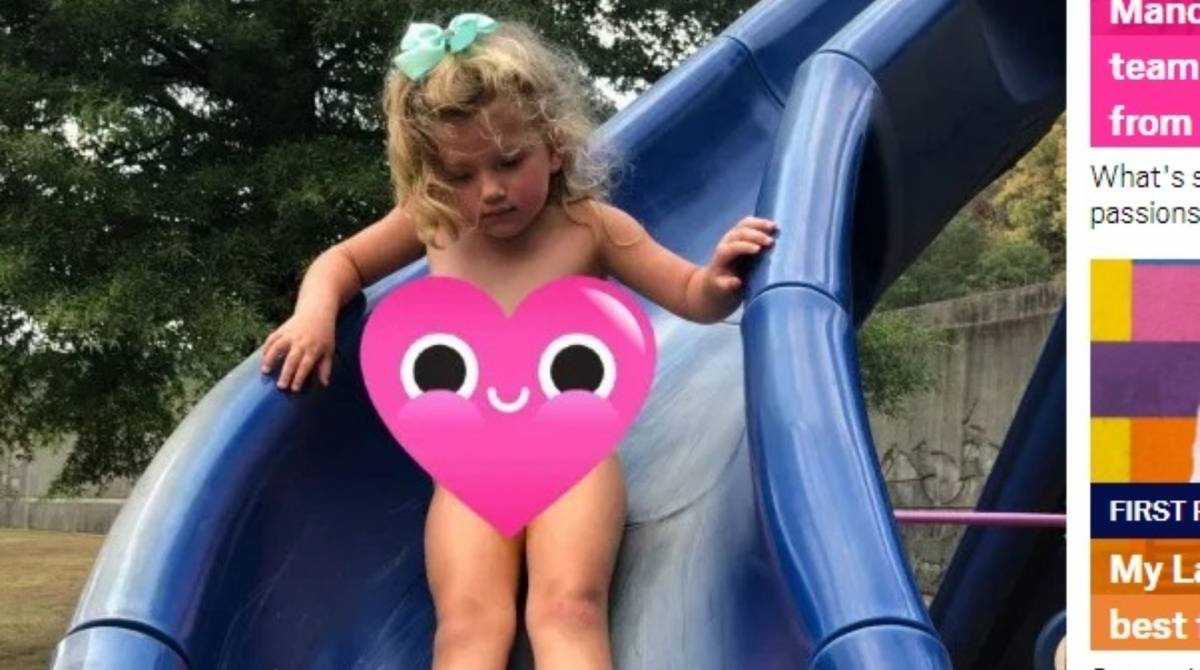 De acordo com relato, Sadie fugiu sem fraldas e sem roupas - Reprodução / DailyMail