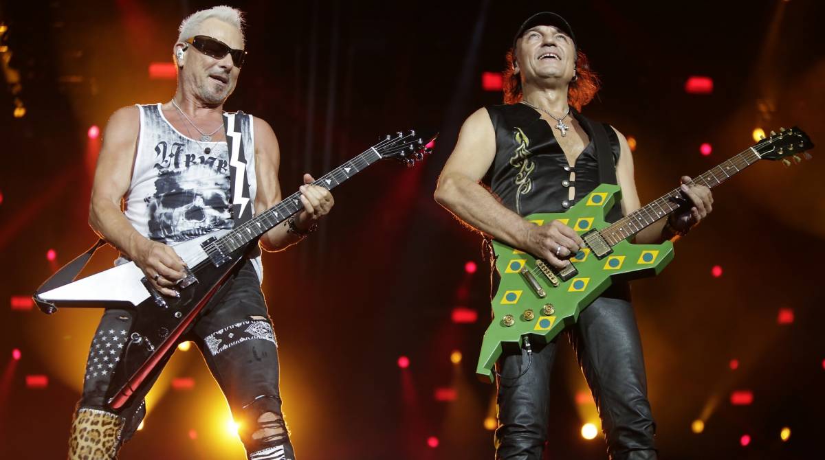 Rio de Janeiro - 04/10/2019 -  SCORPIONS durante show no Palco Mundo do Rock In Rio 2019. Foto: Luciano Belford/Agencia O Dia