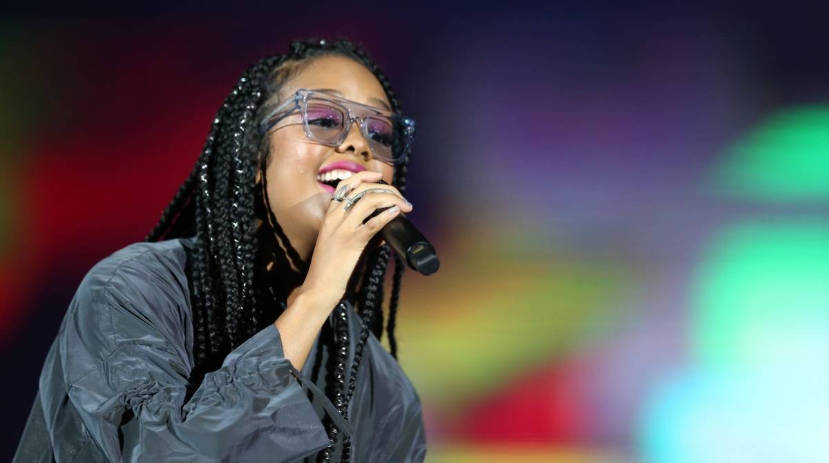 Show da H.E.R no palco Mundo