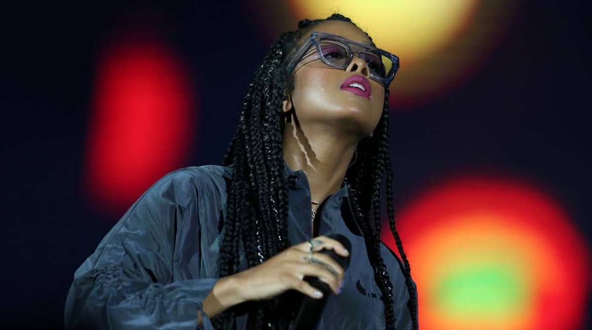 Rock in Rio - O show  DA H.E.R no palco Mundo. Foto: Daniel Castelo Branco / Agencia O Dia.