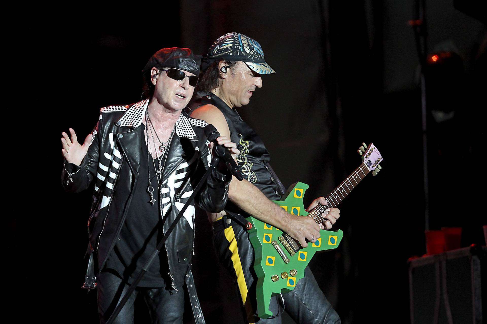 SCORPIONS durante show no Palco Mundo do Rock In Rio 2019 - Luciano Belford/Ag&ecirc;ncia O Dia