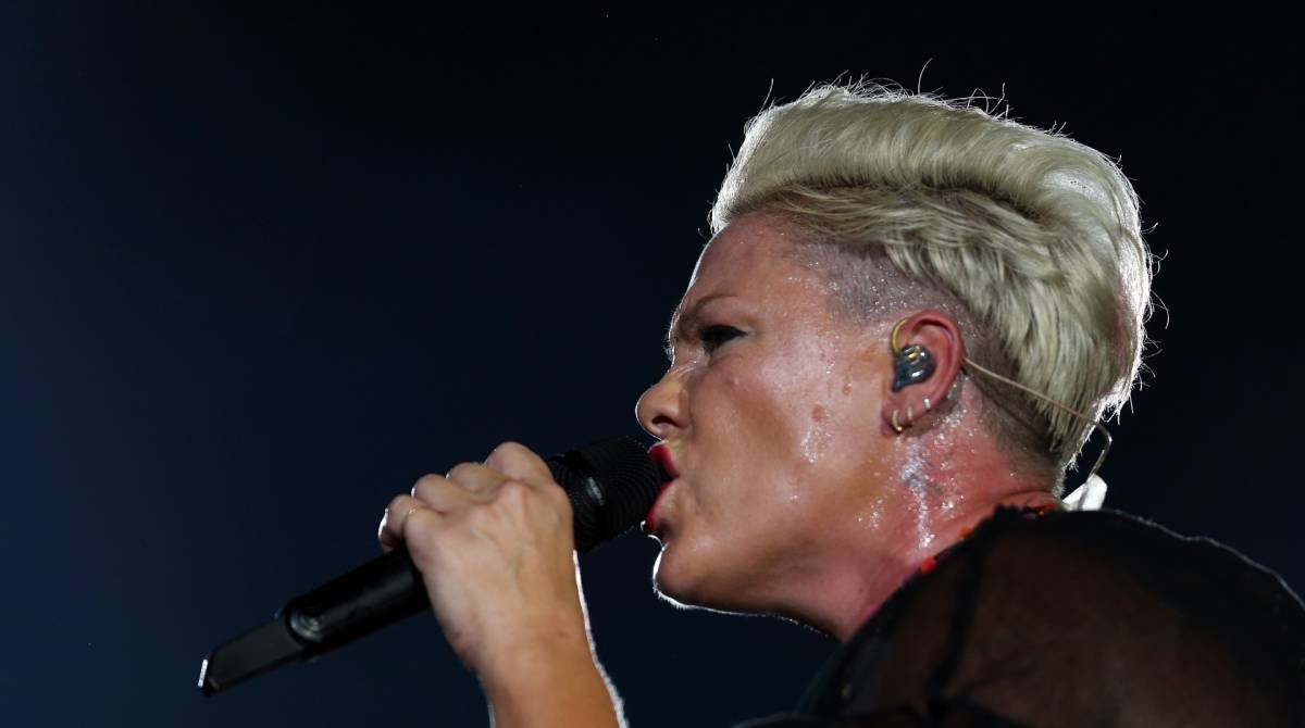 Rock in Rio - O show da PINK no palco Mundo. Foto: Daniel Castelo Branco / Agencia O Dia.