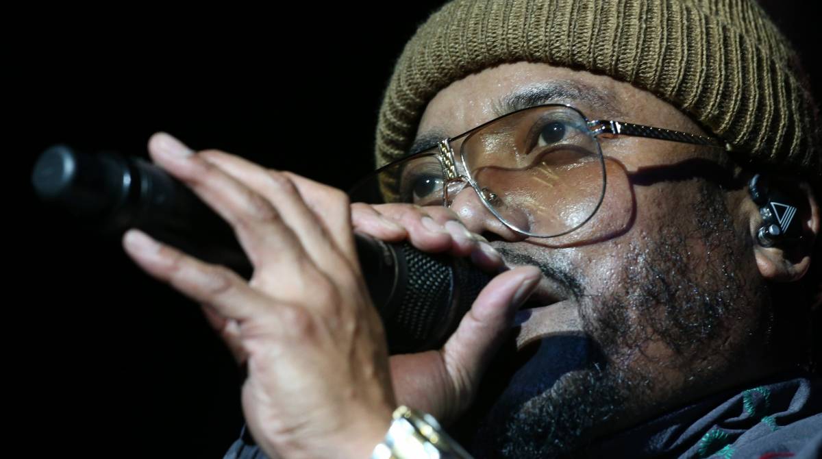 Rock in Rio - O show da banda Black Eyed Peas no palco Mundo. Foto: Daniel Castelo Branco / Agencia O Dia.