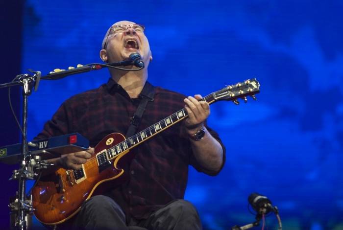 Os Paralamas do Sucesso abriram noite do Palco Mundo - Ricardo Cassiano/Agencia O Dia