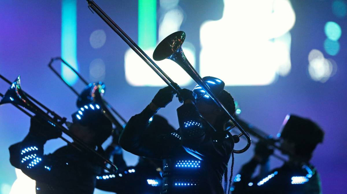 Rock in Rio - O show da banda MUSE no palco Mundo do vocalista Matthew Bellamy. Foto: Daniel Castelo Branco / Agencia O Dia