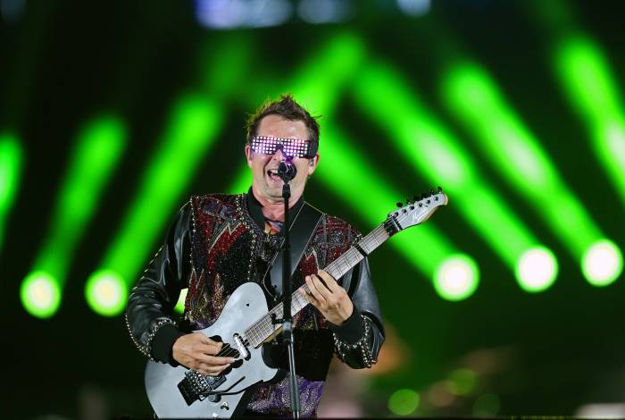 Rock in Rio - O show da banda MUSE no palco Mundo do vocalista Matthew Bellamy. Foto: Daniel Castelo Branco / Agencia O Dia - Daniel Castelo Branco