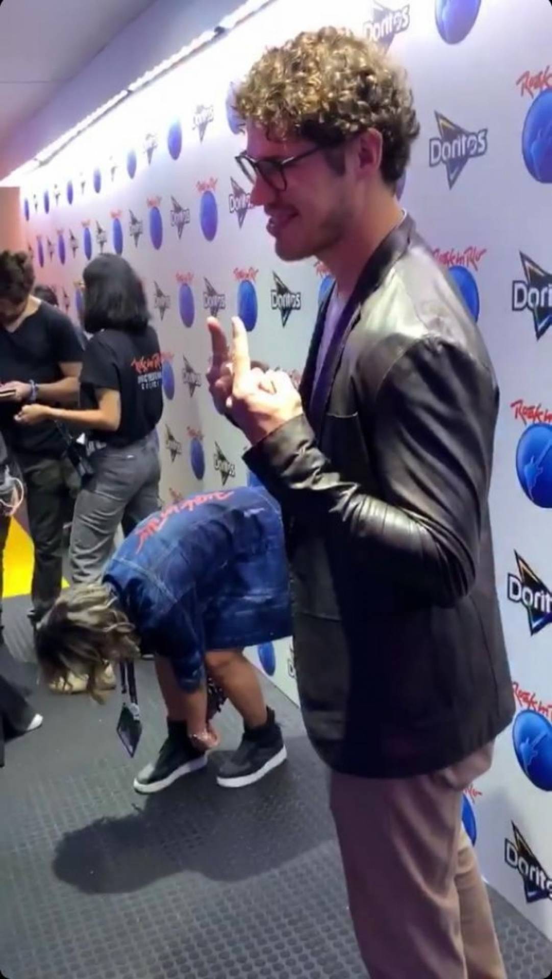 Carol Sampaio e José Loreto no Rock in Rio  - JORNAL O DIA