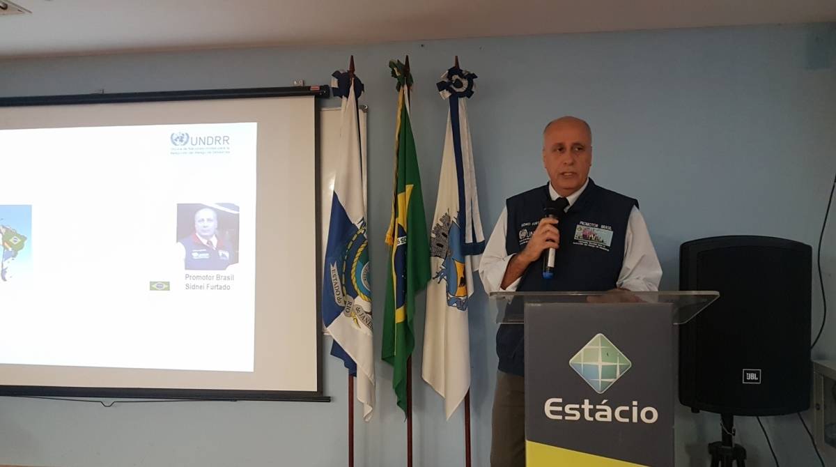 Sidnei Furtado participou da abertura do Colóquio de Defesa Civil - Divulgação