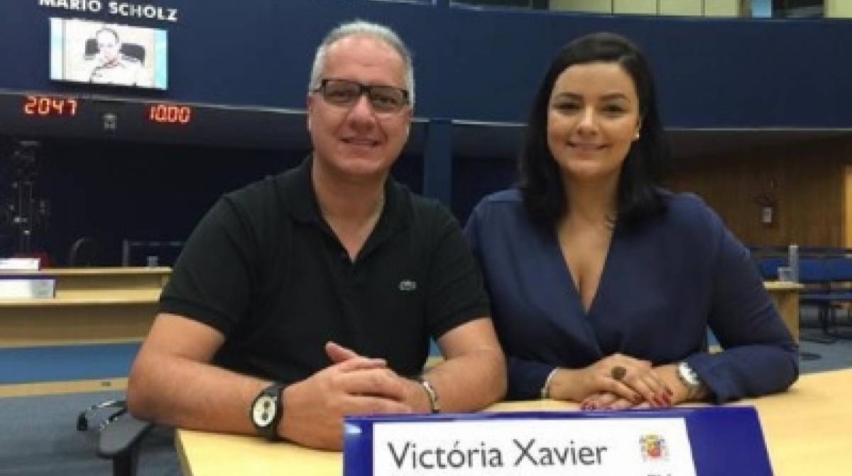 David e a filha Victoria - Reprodução