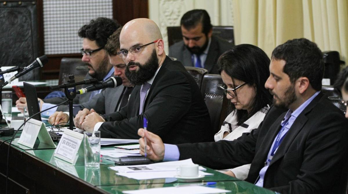 Subsecretário de planejamento, Bruno Schettini explicou os números em audiência ontem na Alerj - Suellen Lessa / Alerj