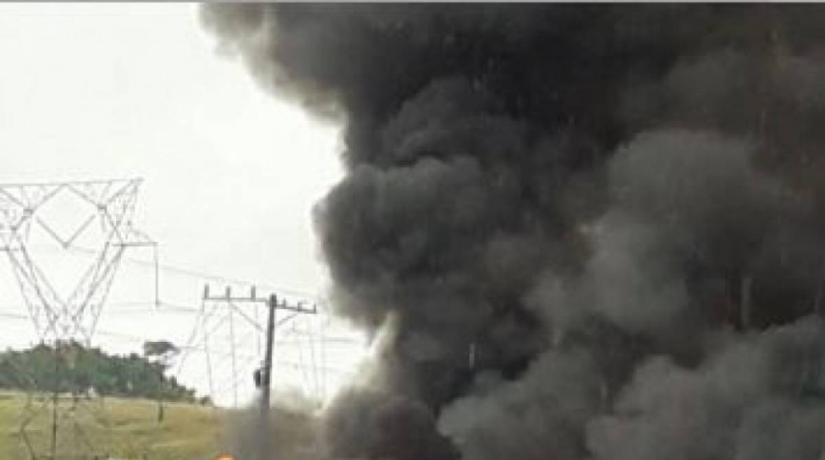 Incêndio em Seropédica