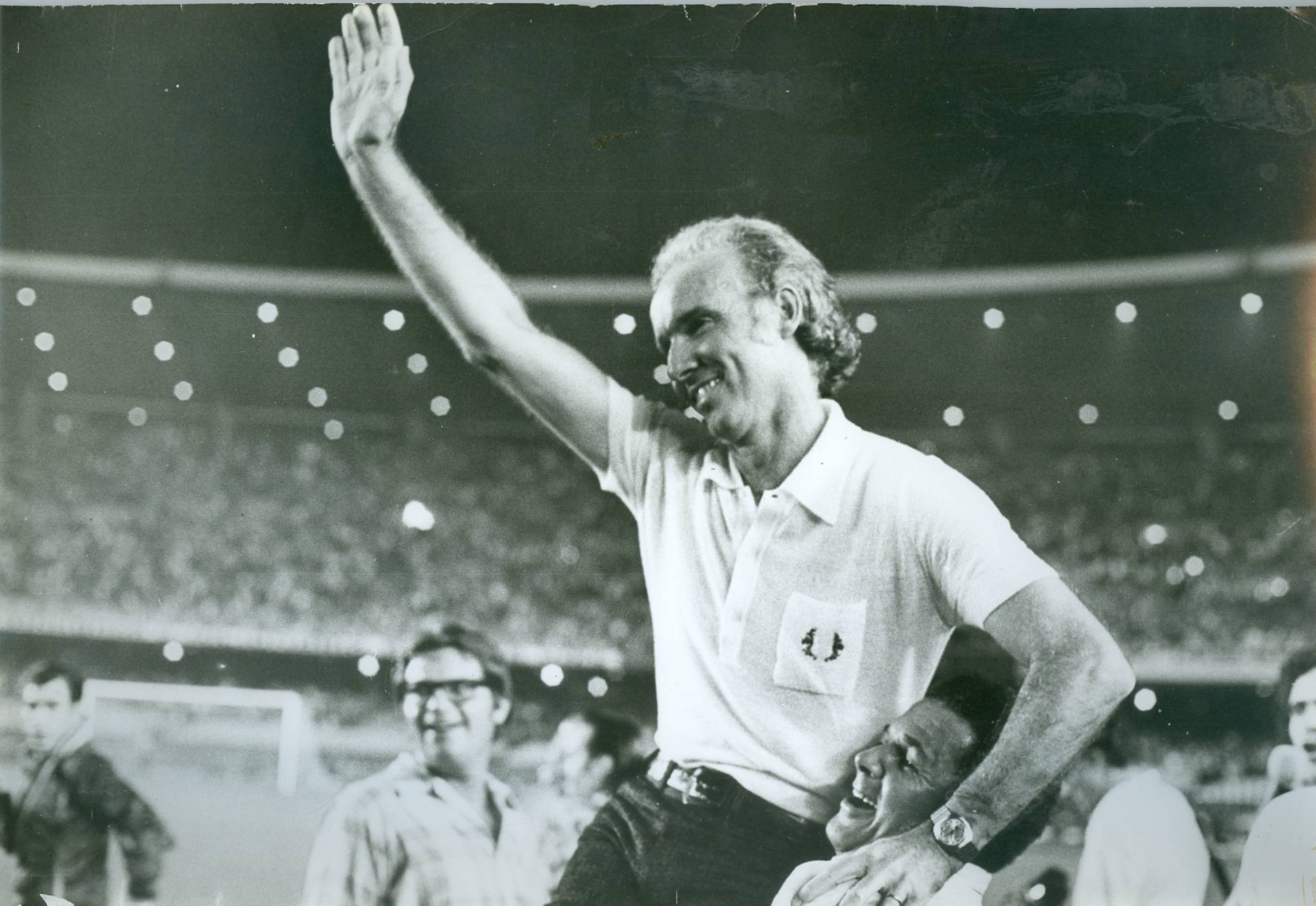 Zagallo, ex-jogador de futebol. Periodos de setembro de 1958 a novembro de 1998. - Arquivo O Dia