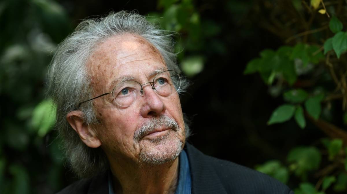 Peter Handke é o vencedor do Prêmio Nobel de Literatura de 2019 - AFP