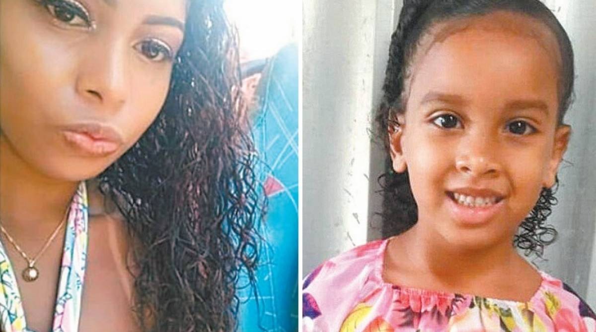 Luciana Evangelista foi agredida e amea&ccedil;ada por traficantes ap&oacute;s o desaparecimento da filha Estela, que foi morta pelo tio - Reprodu&ccedil;&atilde;o redes sociais