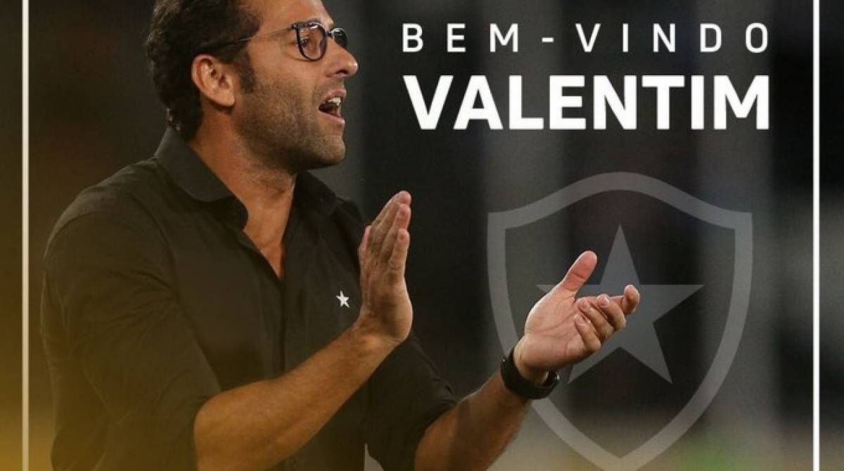 Alberto Valentim Ã© o novo tÃ©cnico do Botafogo - DivulgaÃ§Ã£o/ Botafogo