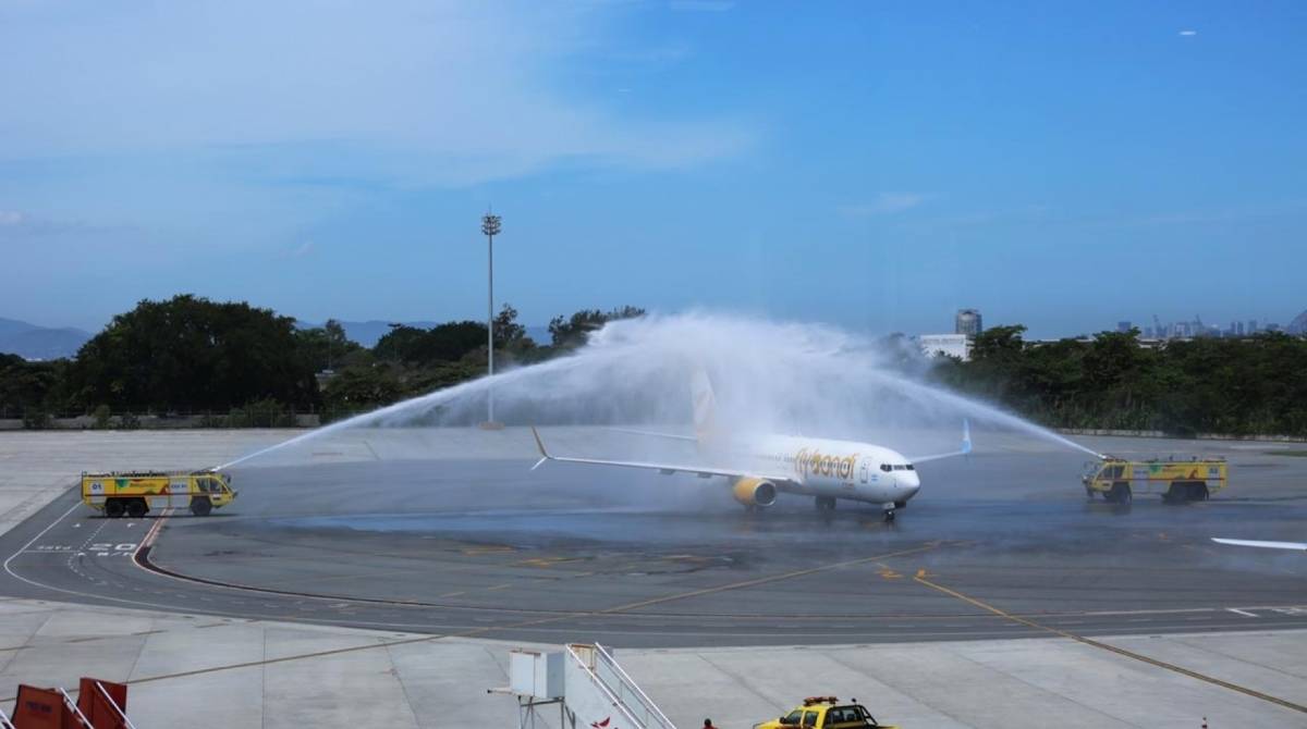 Inauguração da Flybondi - Divulgação / RIOGaleão