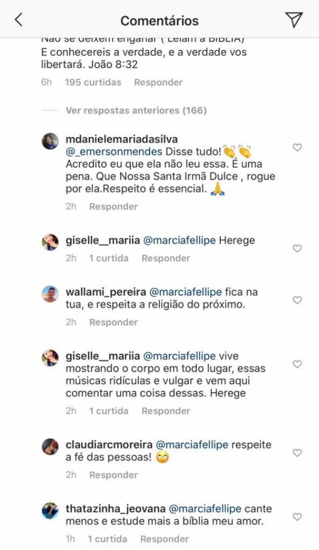 whatsapp image 2019 10 13 at 1 46 13 pm 13727056 - QUERENDO MÍDIA: Cantora Márcia Felipe critica canonização de irmã Dulce