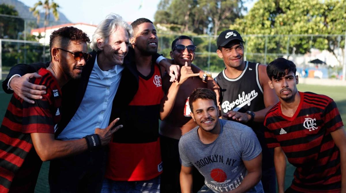 Rio, 14/10/2019, Pauta com o sosia do Jorge Jesus, foto de Gilvan de Souza / Agencia O Dia