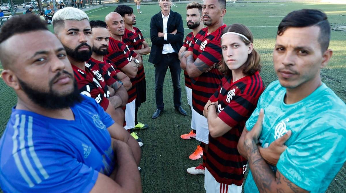 Rio, 14/10/2019, Pauta com o sosia do Jorge Jesus, foto de Gilvan de Souza / Agencia O Dia