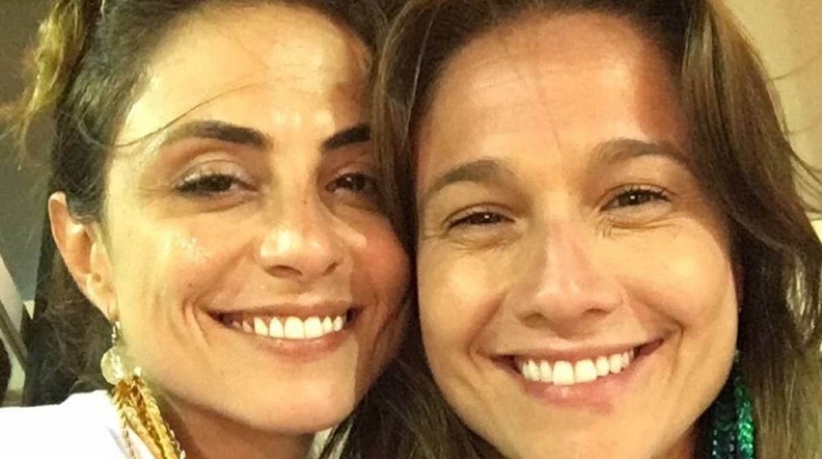 Priscila Montandon e Fernanda Gentil - Reprodução