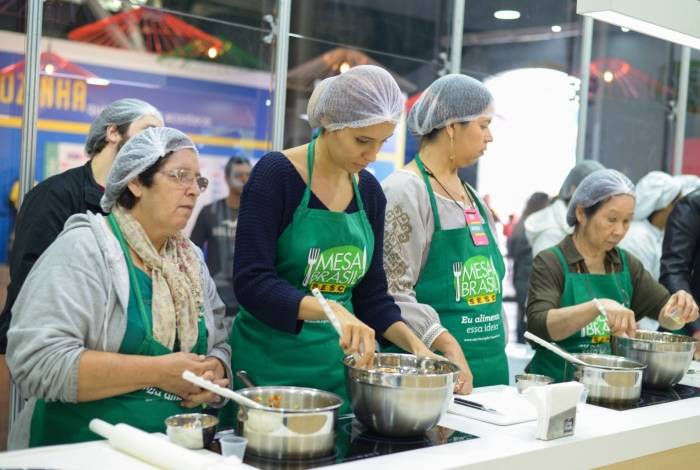 Disputa promovida pelo Mesa Brasil desperta nas cozinheiras a criatividade em utilizar o alimento em sua integralidade para novas receitas