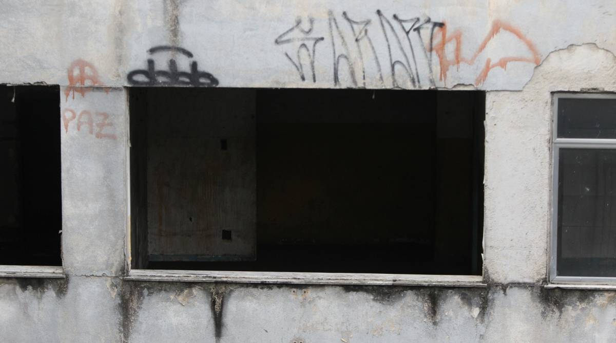 Rio de Janeiro 16/10/2019 - Predio do INSS abandonado na rua do Riachuelo centro do Rio de Janeiro. Foto: Luciano Belford/Agencia O Dia