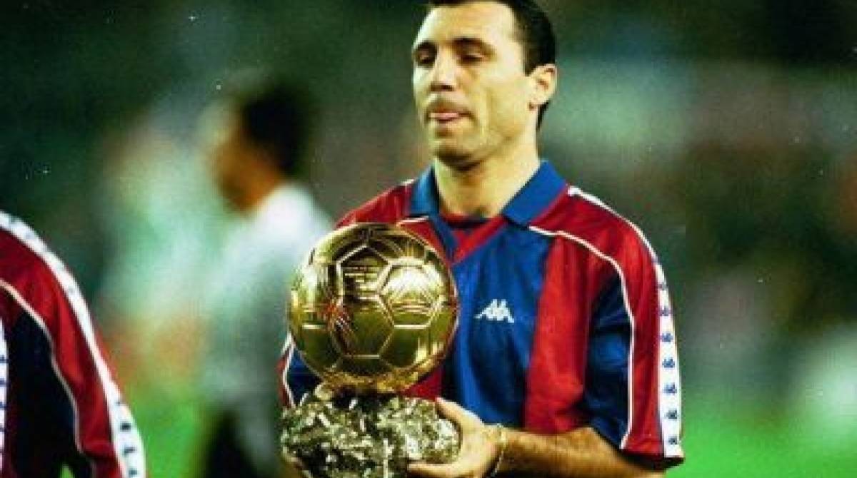 Em 1994, Hristo Stoichkov marcou época com a camisa do Barcelona, conquistando a Bola de Ouro da revista France Football 