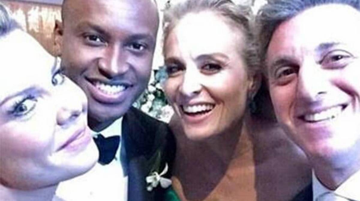 Fernanda Souza, Thiaguinho, Angélica e Luciano Huck