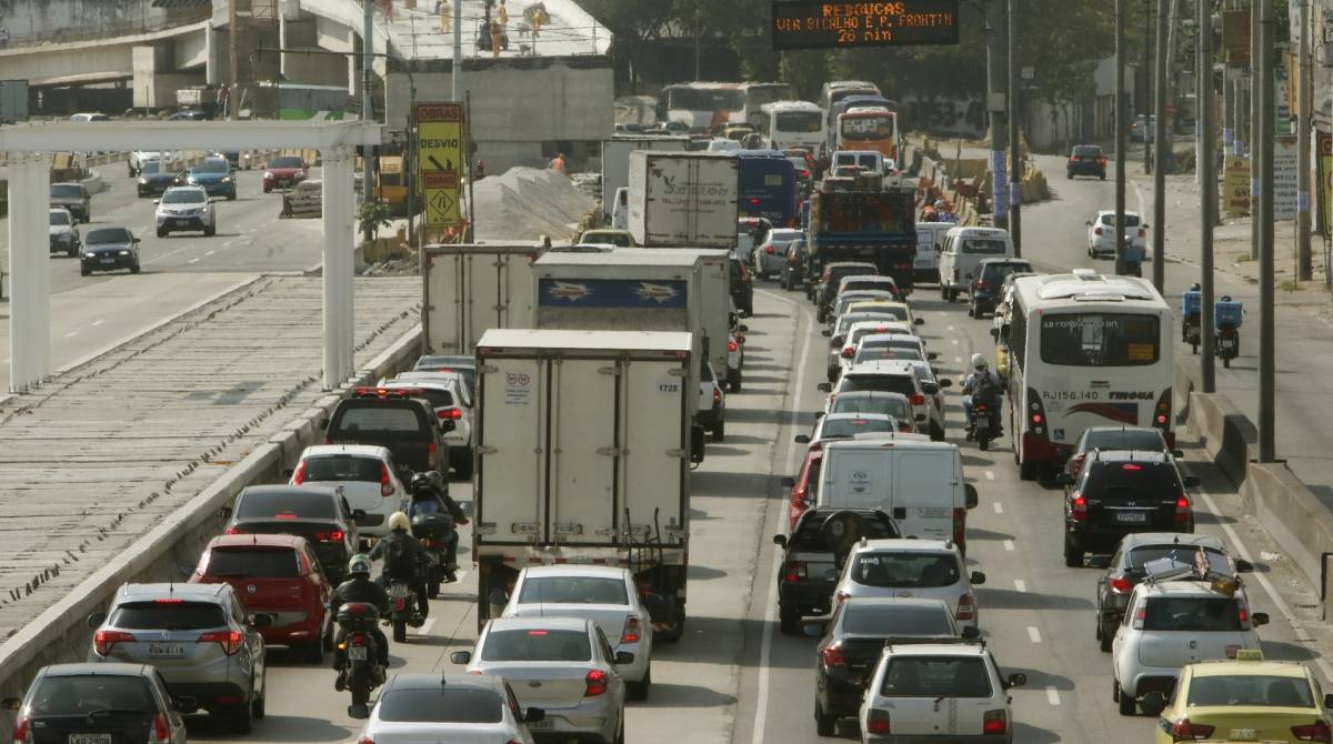 Avenida Brasil - Reginaldo Pimenta / Agencia O Dia