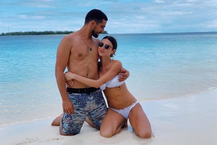 Thaila Ayala e Renato G&oacute;es em lua de mel nas Maldivas  - Reprodu&ccedil;&atilde;o de Instagram