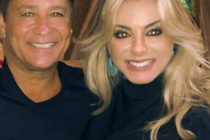 Leonardo e Poliana - Reprodução de internet