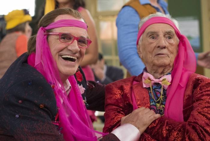 Marcos Caruso e Orlando Drummond - Globo / Estevam Avellar 